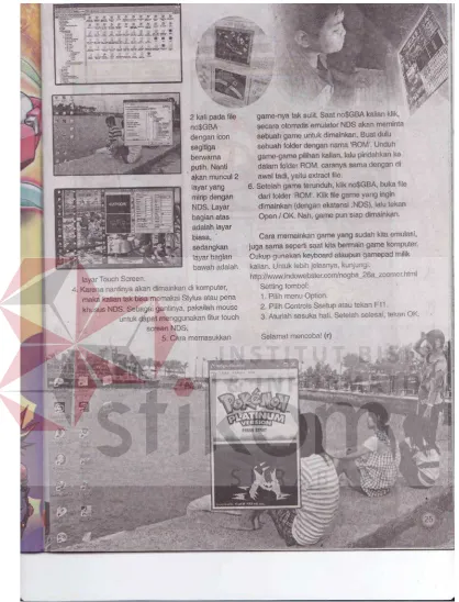 Gambar 5.7 Artikel dan Layout 1 