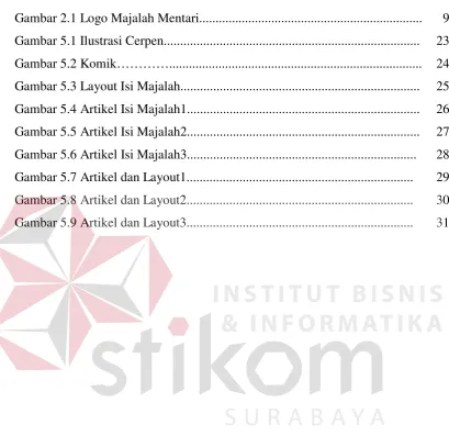 Gambar 2.1 Logo Majalah Mentari...................................................................
