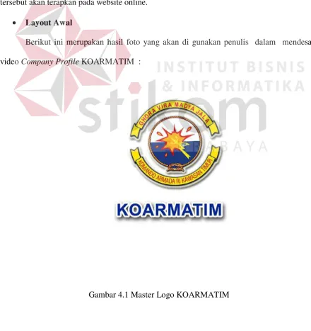 Gambar 4.1 Master Logo KOARMATIM 