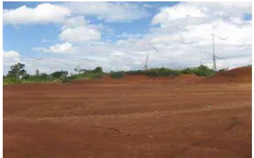 Gambar 4. Sebidang tanah merah milik desa 