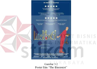 Gambar 3.2 Poster film “The Illusionist” 