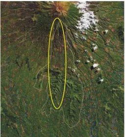 Gambar 29 Lokasi studi- dalam lingkaran (sumber; Google earth 2006) 
