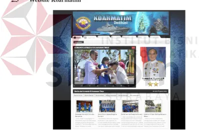 Gambar. 2.5. Halaman Website Armatim  