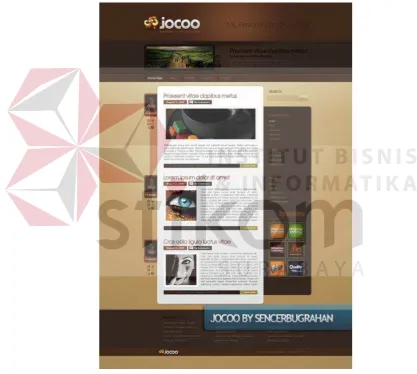 Gambar 3.7.  contoh situs website 1 