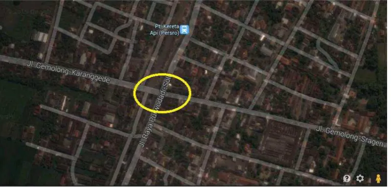 Gambar 1.1 Denah Lokasi Survei 