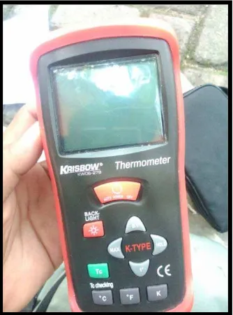 Gambar 3.4 Thermocouple Thermometer 