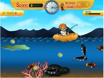 Gambar  2 Contoh tampilan di dalam permainan. 
