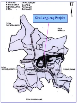 Gambar 3  Peta Desa Panjalu. 