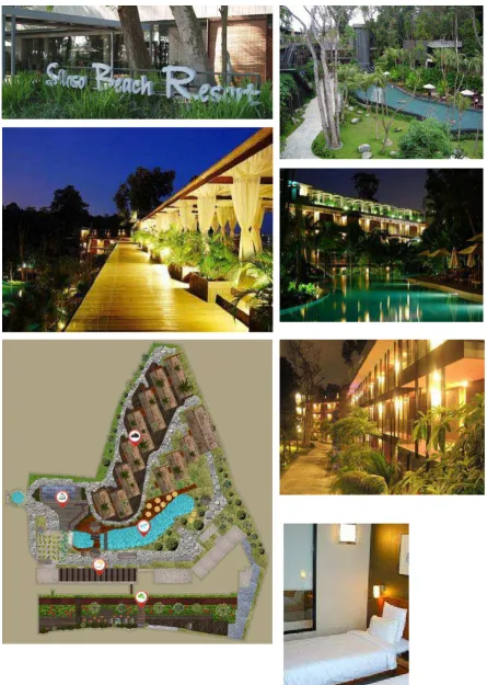 Gambar 2.12 interior dan eksterior Siloso Beach 