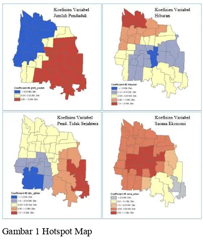 Gambar 1 Hotspot Map