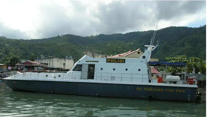 Gambar 7  Kapal patroli  Tanjung You Tifa milik SATPOLAIR Papua 