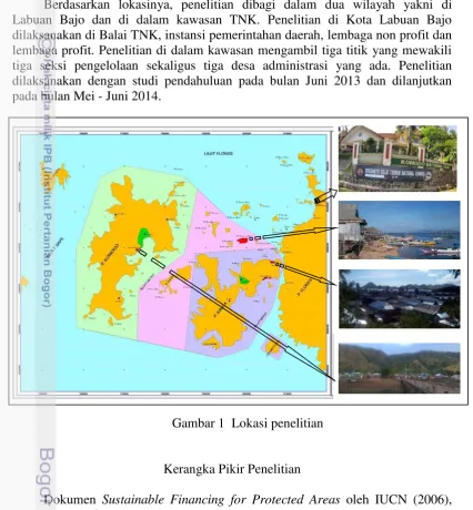 Gambar 1  Lokasi penelitian 