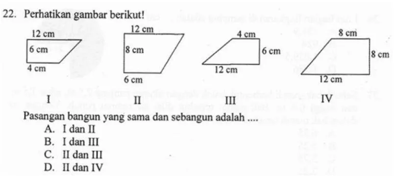 Gambar pada soal adalah gambar kubus