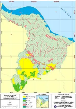 Figure 4 Land use map of year 1994