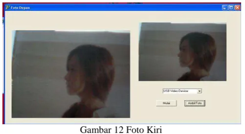 Gambar 12 Foto Kiri  