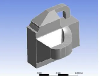 Figure 5 Half Model of the Dryer System