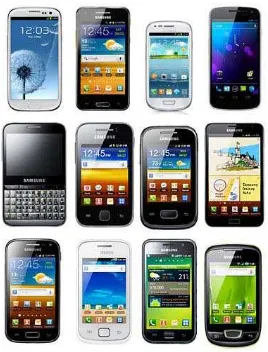 Gambar 4.2 Smartphone Samsung Galaxy Sumber: www.androidrootguide.com 