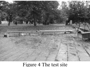 Figure 4 The test site 