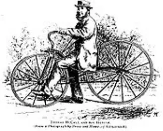 Figure 1.1: One of early invented bicycle  