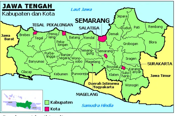 Gambar 4.1 Provinsi Jawa Tengah 