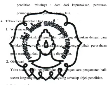 tabel dan catatan lainnya. 