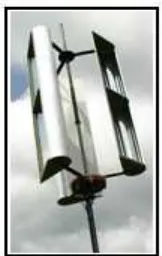 Figure 2.2 – Vertical axis wind turbines