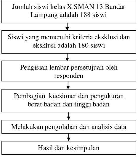Gambar 4. Diagram alur penelitian 