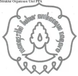 Gambar 3. Struktur Organisasi Unit PPA 