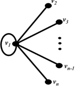 Gambar 4.1 : Graf memuat loop yang memiliki scrambling index 1