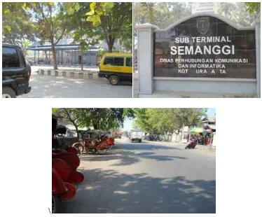 Gambar 4.4. Akses jalan menuju Pasar Klithikan Notoharjo 
