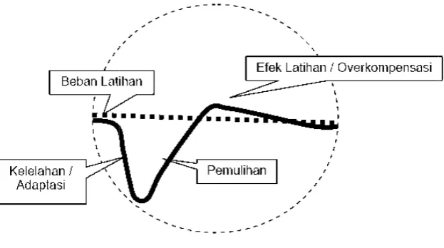 Gambar 6. commit to user bar 6. Proses Overkompesasi (Bompa, 1994: 18) 