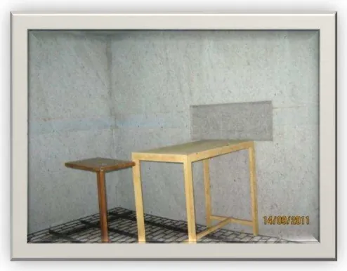 Gambar 1.4. Contoh ruang dengan glasswool sebagai bahan material akustik   