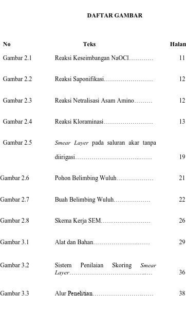 Gambar 2.1 Reaksi Keseimbangan NaOCl………… 