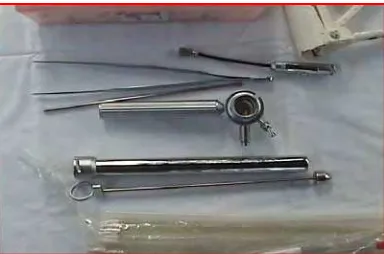 Gambar 6 Alat inseminasi yang digunakan dalam pelaksanaan  IB  rusa timor percobaan  