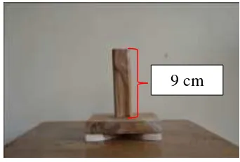 Gambar 4.3: Tampilan Alat Bagian Pegangan Tangan Berukuran 9 cm 