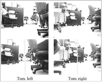 Figure 2.2: Image capture by camera during moving experiment 