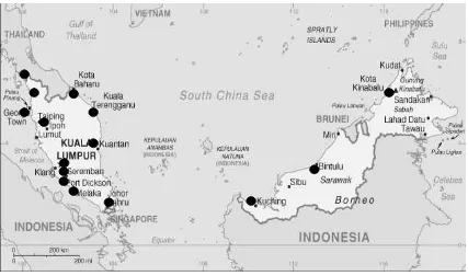 Figure 2: Geographical distribution of respondent 