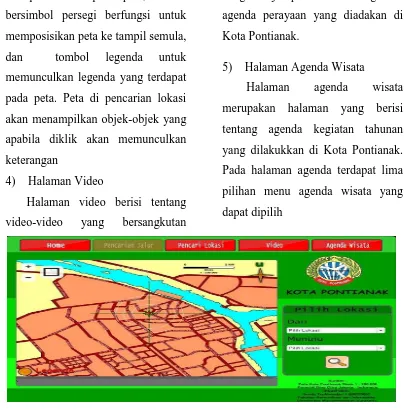 Gambar 3. Tampilan Aplikasi Peta 