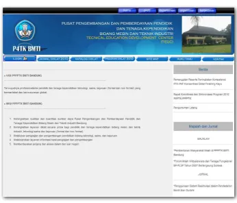 Gambar 3.39 Halaman Utama Profil 
