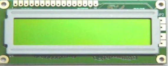 Gambar 2.5 LCD  2 baris 16 kolom (2x16) 