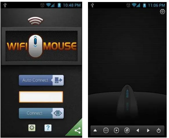 Gambar 3.1 aplikasi wifi mouse