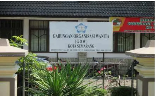Gambar 4.1. Lokasi  Kantor Sekretariat GOW Kota Semarang 
