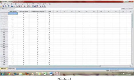 Gambar 3 Melakukan pengisian data pada bagian 