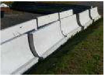 Figure 2.3: Concrete Barrier