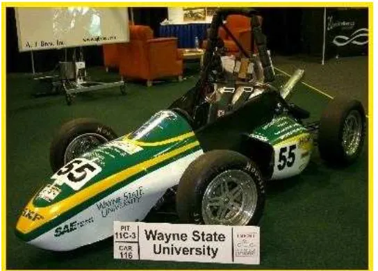 Figure 1.1: Formula SAE race car (http://fsae.eng.wayne.edu/) 