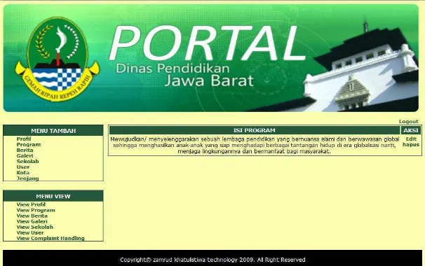 Gambar 3.7. Tampilan Form Berita 