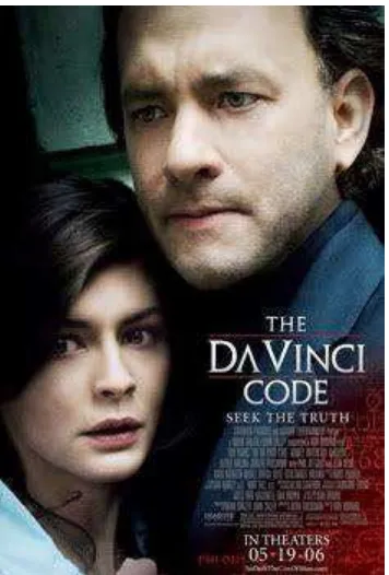 Figure 1. The Cover of The Da Vinci Code Movie 