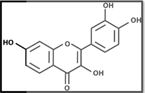 Gambar 7. Struktur Molekul Flavonoid (Redha, 2010 : 197)Gambar 7. Struktur Molekul Flavonoid (Redha, 2010 : 197)Gambar 7