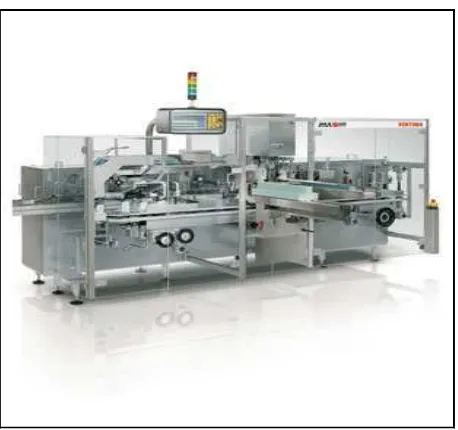 Figure 2.3:  Automatic Filling & Closing Machine for Sterile Powder (http://www.tradeindia.com) 