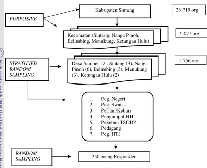 Gambar  5.  Kerangka Sampel (Sampling Frame) 